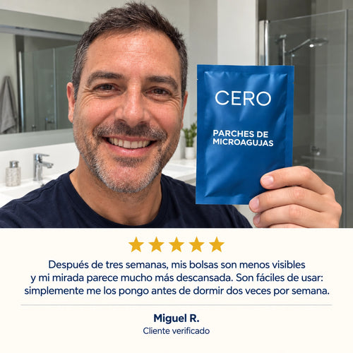 Parches reparadores para el contorno de ojos